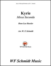 Kyrie SAB choral sheet music cover